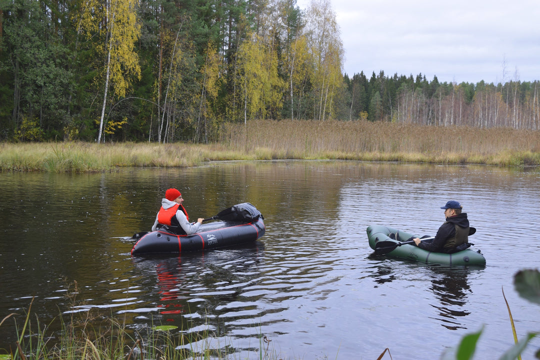 Packraft reppulautta Feather