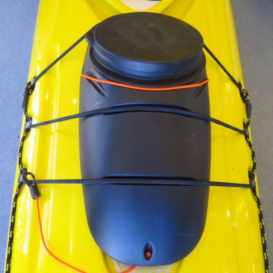 Canoe box for kayak