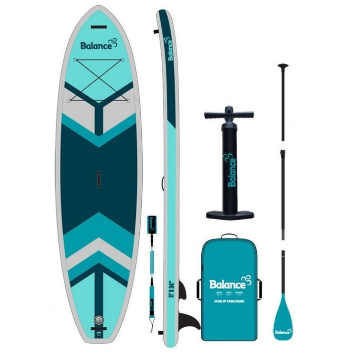 Air-filled SUP board package Tahe Balance 11.0