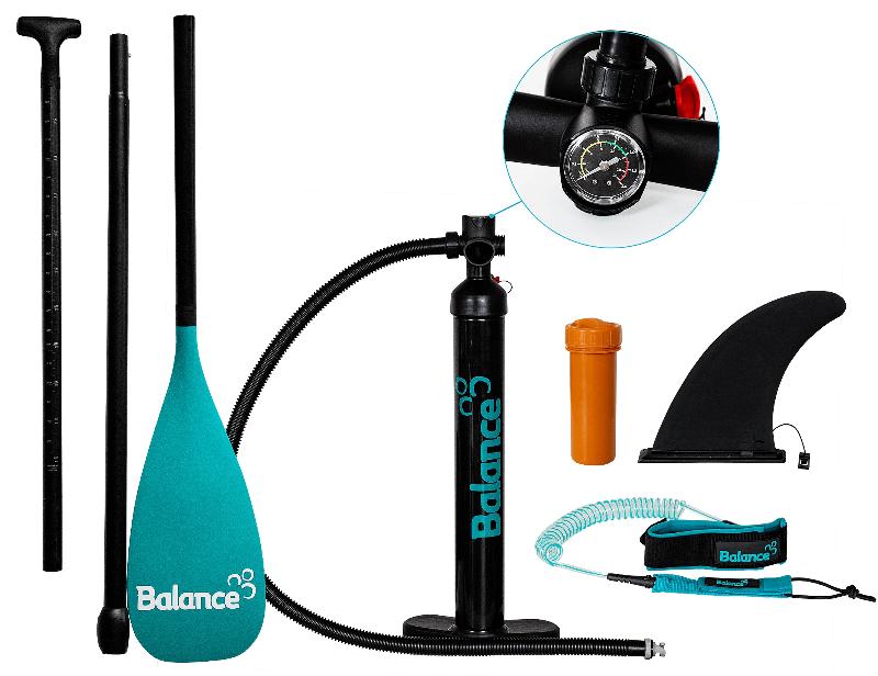 Air-filled SUP board package Tahe Balance 11.0